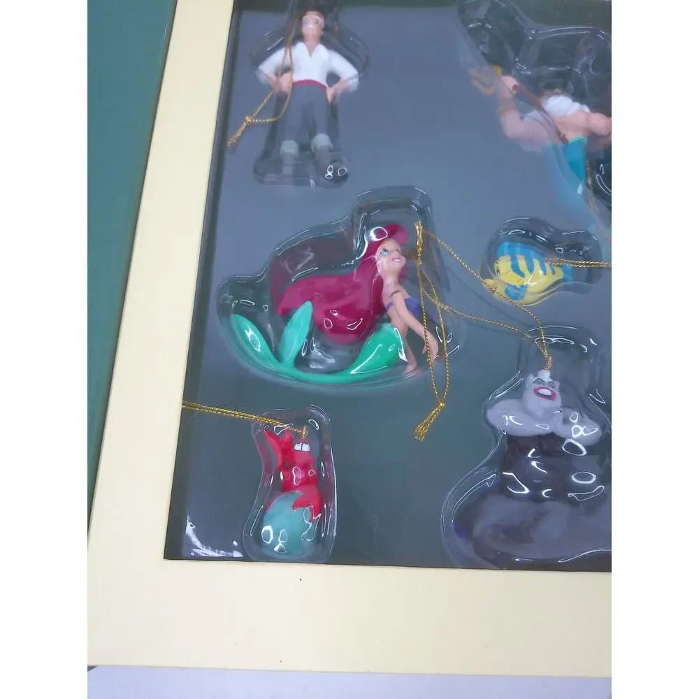 Vintage Disney's Christmas Collection The Little Mermaid Storybook Ornaments